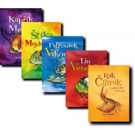 Balíček: Kapřík Metlík, Štika Majdalenka, Pstroužek Vikoušek, Lín Vendelín, Rak čilirak